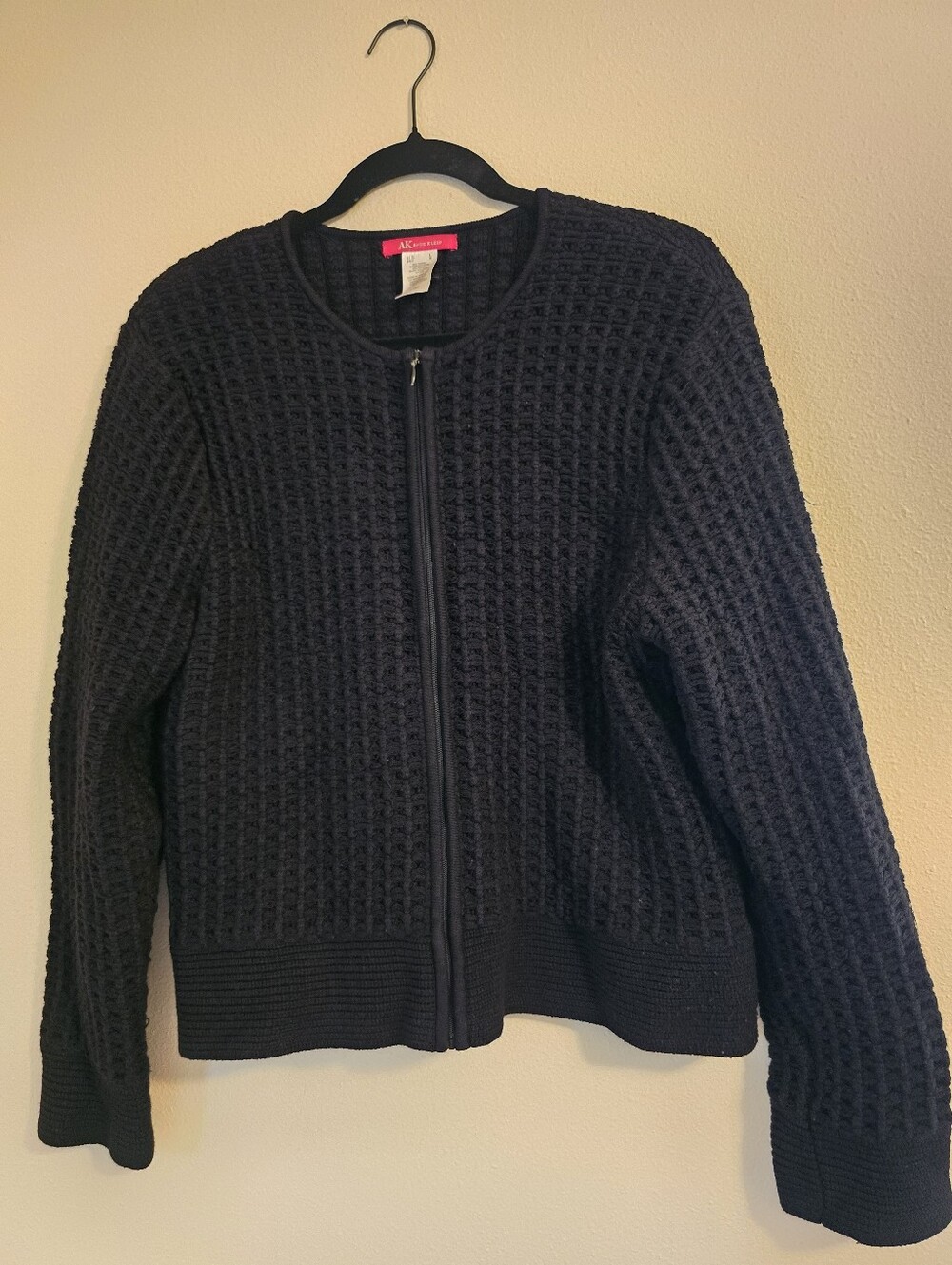 Anne Klein Knit Black Sweater